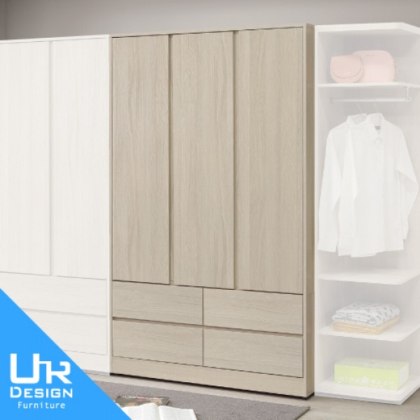 克利奧4×7尺衣櫥 (26I20/A48-03)